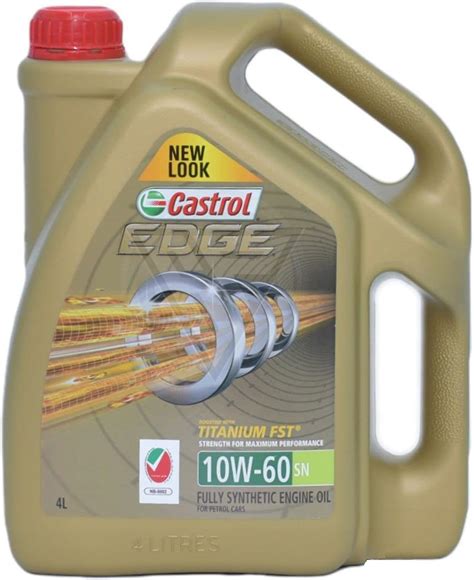 Amazon Fr Castrol EDGE Huile Moteur 10W 60 5L Etiquette Allemande