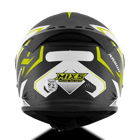 Compre Capacete Fechado Mixs Mx Carbon Barato Aqui Sportbay