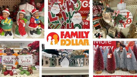 FAMILY DOLLAR* CHRISTMAS DECOR 2022/ HOLIDAY EDITION - YouTube | Family ...