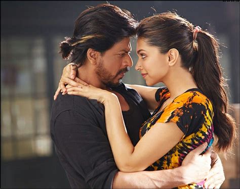 Deepika padukone and Shahrukh khan