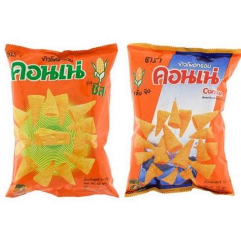 READY STOCK Thailand Cornae Corn Cheese Original Snack 56g Shopee