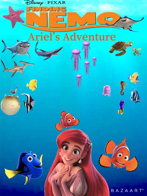 Finding Nemo:The Little Mermaid crossover by joniqsta1221 on DeviantArt