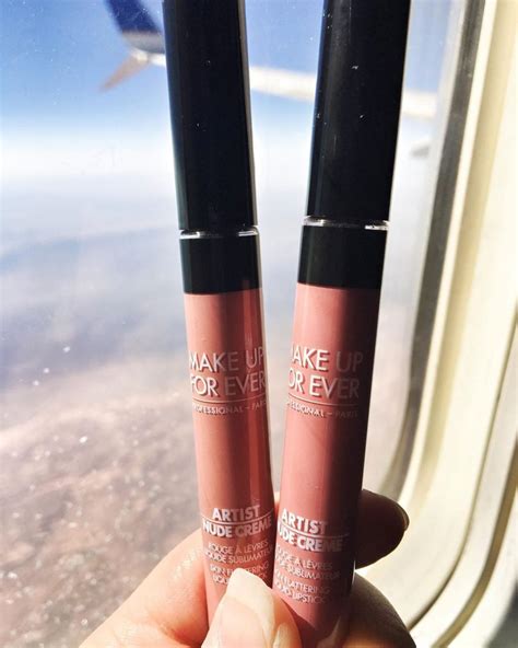 Make Up For Ever Artist Nude Creme Liquid Lipstick Review The Fantasia