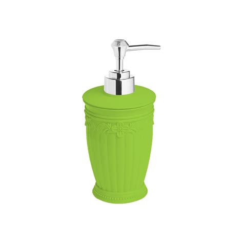 Дозатор Fora для жидкого мыла, настольный Elegance, зелёный FS-41G ...