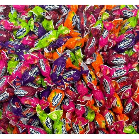 Bonart Sweeties Assorted Fruits Individually Wrapped Made With Real