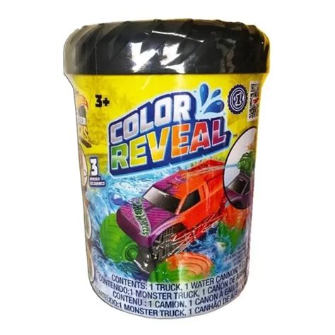 Hot Wheels Monster Trucks Color Reveal Sorpresa Tu Comercio