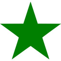 printable green stars   printable green stars png