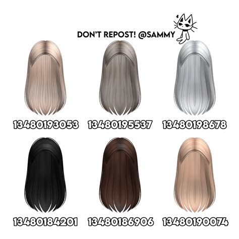 Roblox Hair Codes💕 Безумные прически Дурацкие прически Волосы на