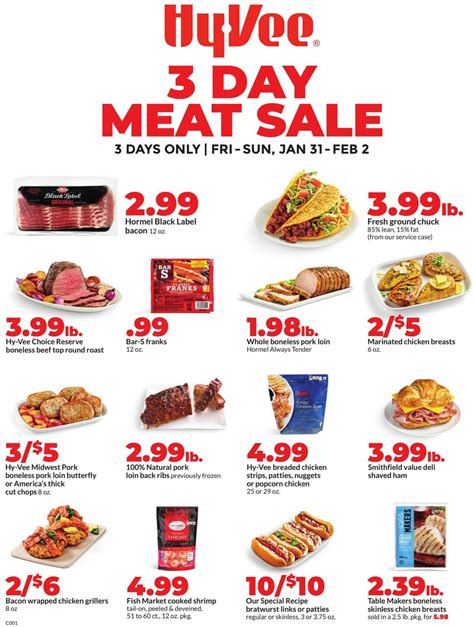 HyVee Ad Circular - 01/31 - 02/02/2025 | Rabato