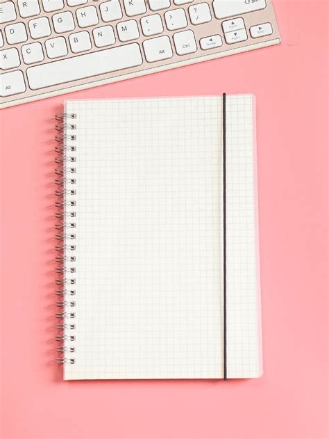 pc  plain spiral notebook
