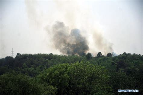 Forest Fire Bursts Out In Islamabad Cn