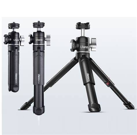 Ulanzi U Vlog Lite Extendable Tripod Dual Cold Shoe Ballhead Tiyana