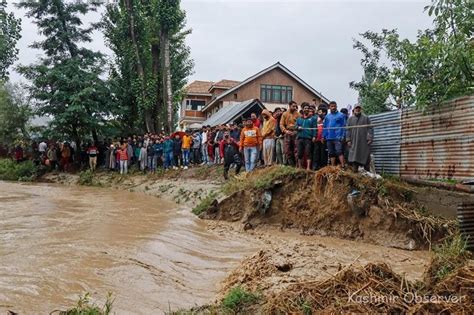 Flood Fears In Kashmir Due To Incessant Rain Kashmir Observer