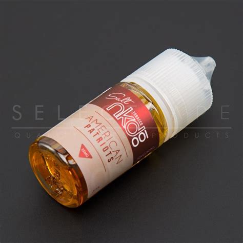 Naked Nkd Salt Tobacco American Patriots Nic Salt Ml Select Vape