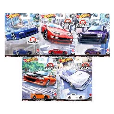Hot Wheels Car Culture Ronin Run Set Completo Lacrado Martel Parcelamento Sem Juros
