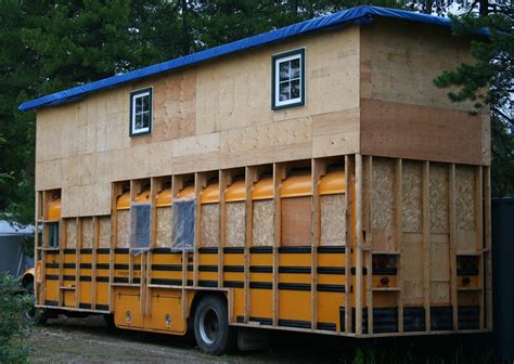 Double Decker Bus School Bus Tiny House School Bus Camper Rv Bus