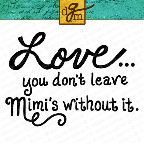 Mimi Saying SVG File Vinyl Sayings Mimi Mimi Quote SVG Cut - Etsy