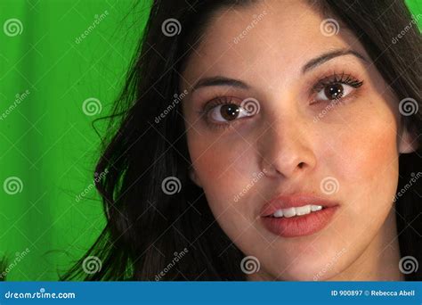 Gesicht Der Latina Schönheit Stockbild Bild von latino schön 900897