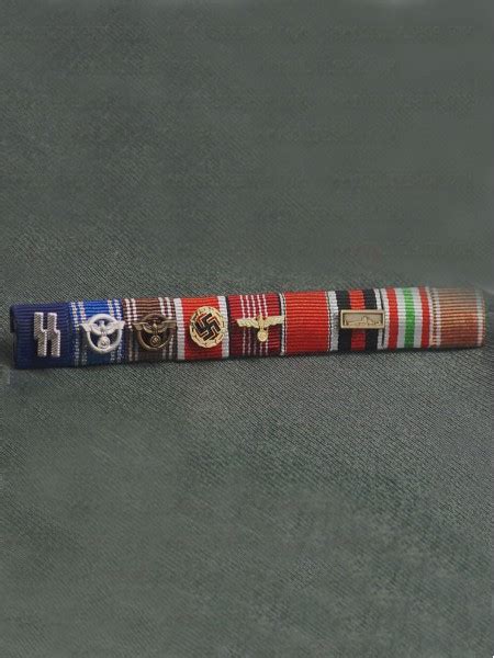 Replica Of Heinrich Luitpold Himmler S Ribbon Bar Late Version For Sale
