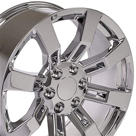 OE Wheels LLC 20 inch Rims fit Pre-2019 Silverado Sierra Pre-2021 Tahoe ...