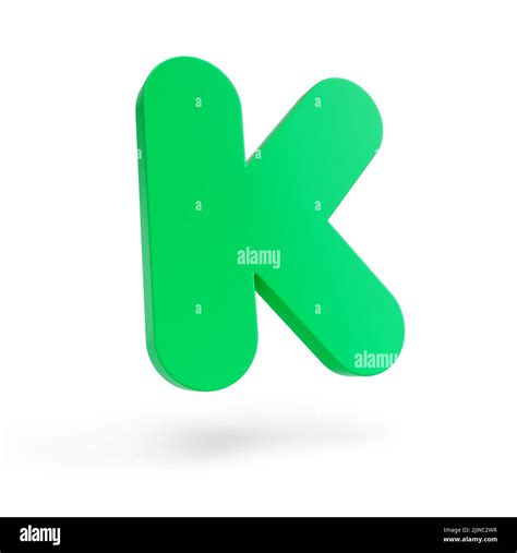 Kickstarter Realistic 3d Social Media Logo Floating Isolated On A