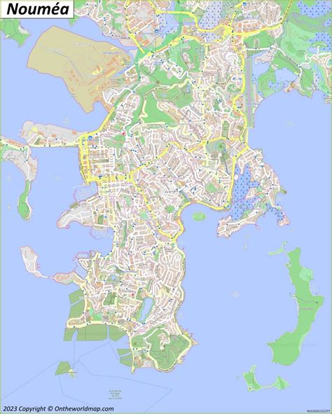 Nouméa Map | New Caledonia | Detailed Maps of Nouméa