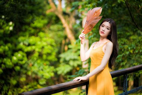 876682 4K Asian Bokeh Dress Hands Glance Rare Gallery HD Wallpapers