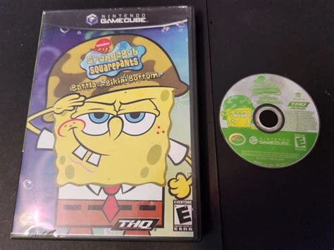 Spongebob Squarepants The Battle For Bikini Bottom Nintendo Gamecube With Case Eur