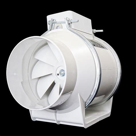 Výkonější ventilátor potrubní malý s kuličkovými ložisky Ø 150 mm ...