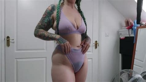 Lingerie Uncensored YouTube Try On ElizabethHunnyxox