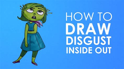 How To Draw Disgust Inside Out Facedrawer