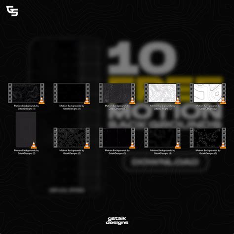 10 Free Motion Background Overlays Behance