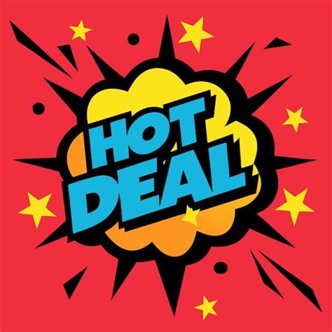 Hot Deal Graphic For Sales And Promotions Premium Ai Generated Vector