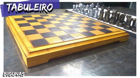 Como Fazer Um Tabuleiro De Xadrez Chess Board Youtube