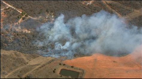 Firefighters Contain Grass Fire Near Luther