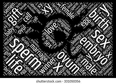 Illustration Sex Education Concept Modern Word Stock Illustration Shutterstock