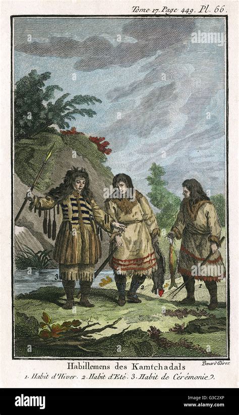 Clothing of the Men of Kamchatka - Far Eastern Russia Stock Photo - Alamy