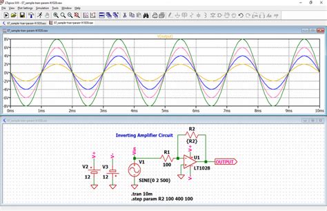 LTspice Parametric Analysis Step Spiceman