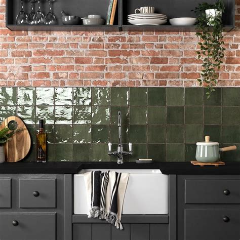 New York Rustic Brick Red Effect Wall Tile Applebys Tiles