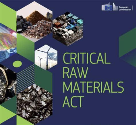 Entra En Vigor La Ley Europea De Materias Primas Críticas Para El