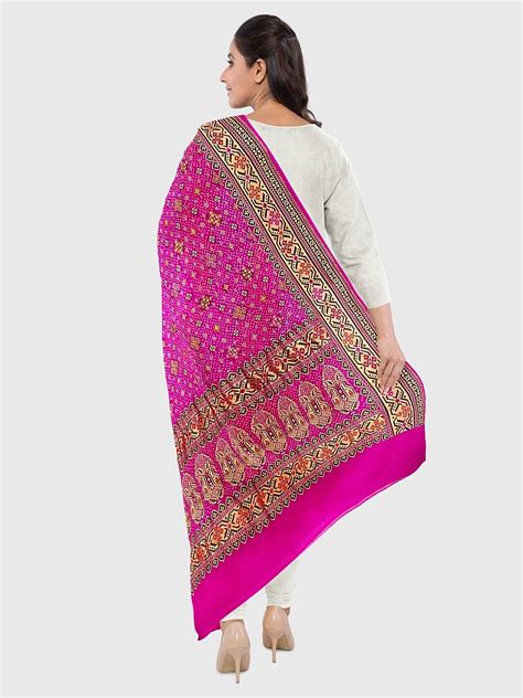 Bandhani Dupattas | Traditional Bandhani Dupattas Online: Khatri Jamnadas Bechardas