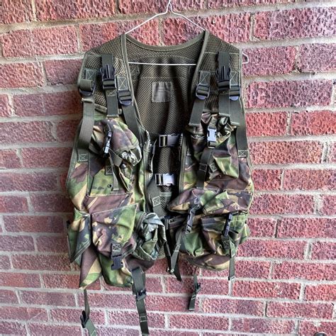 British Army Surplus Issue Woodland Dpm General Purpose Ops Gp Cot Vest