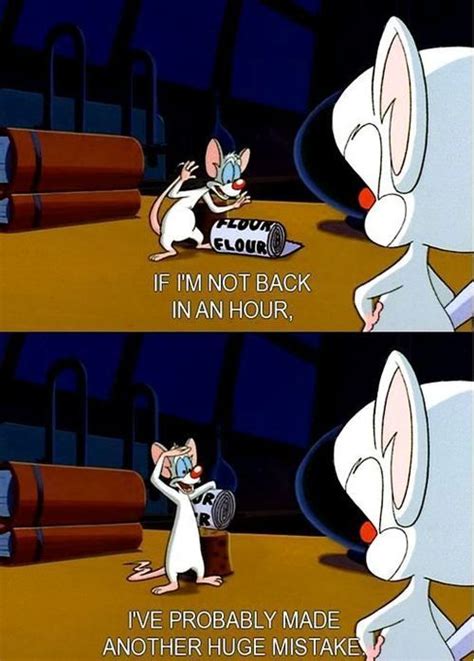 Pinky And The Brain Funny Quotes Shortquotes Cc