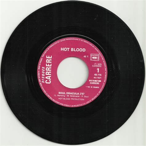 Hot Blood Soul Dracula Single Oldshop Halsteren