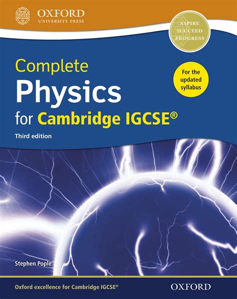 Pdf Ebook Oxford Complete Physics For Cambridge Igcse Rd Edition