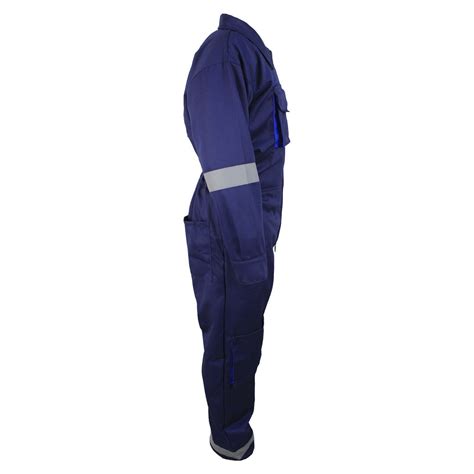 BLUE Work Wear Men S Overalls Boiler Suit Coveralls Mechanics