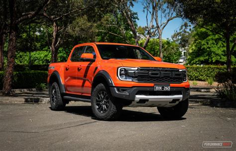 2023 Ford Ranger Raptor Orange Performancedrive