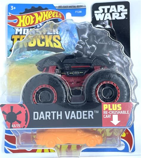 Hot Wheels Monster Trucks Darth Vader Black Philippines Ubuy