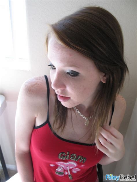 Riley Rebel Shows Her Perky Tits And Round XXX Dessert Picture