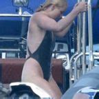 Lindsey Vonn Wet Black Thong Bikini On Boat Of The Day DrunkenStepFather